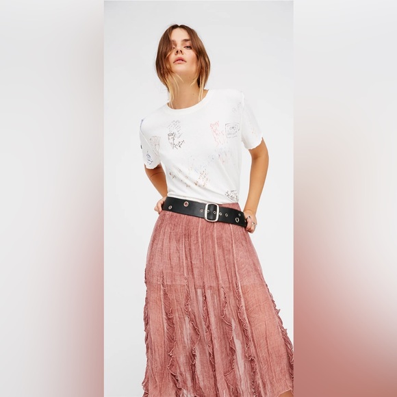 FREE PEOPLE FOLLOW ME SKIRT SIZE 2 small - Picture 8 of 9